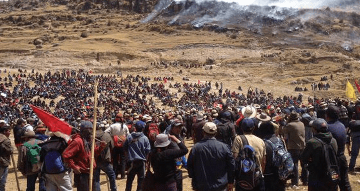 The real meaning of participation: Conflict in the Las Bambas mega-mining copper project in Peru